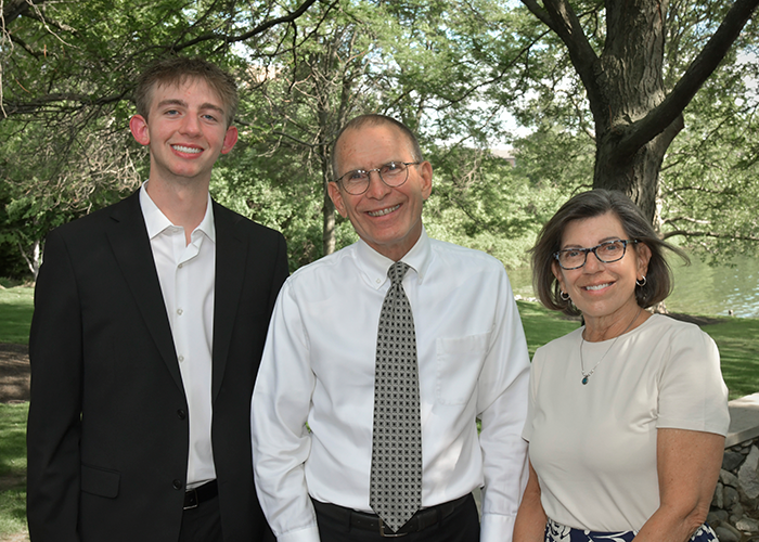 The Ben W. Kramer Scholarship recipient - Nicholas Puhl