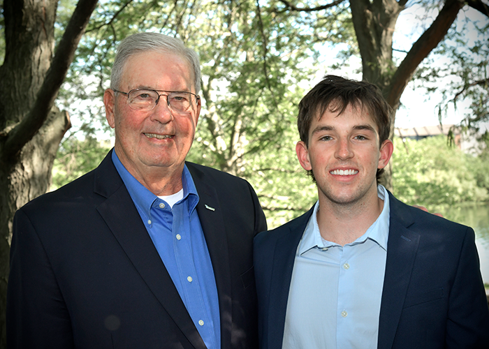 2023 Richard T. Lombardi Award recipient - Cameron Kittle