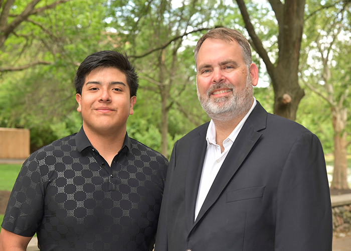 2024 Setterlin Building Company Scholarship recipient - Angel Ruiz