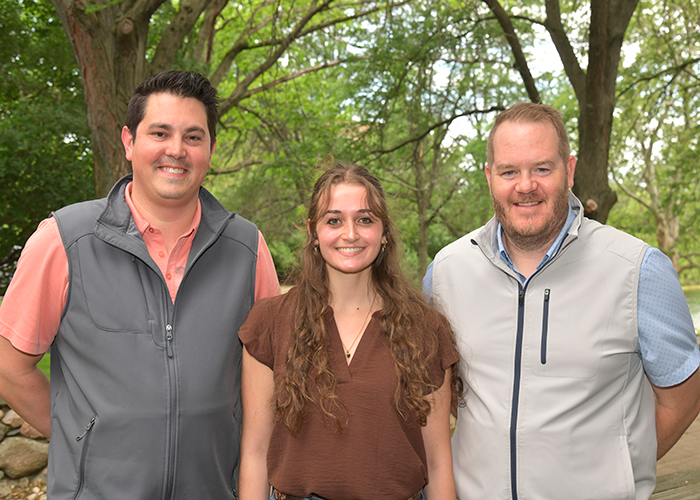 2024 Thomas C. Fitzpatrick Award recipients - Emma Hildebrand and Helena Ronnebaum